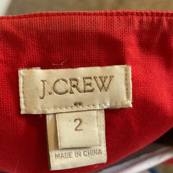 J. Crew red jacket size 2 - Picture 3 of 10